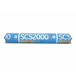 GE SCS2000 SilPruf Black Silicone Sealant - 20 Oz. Sausage SCS2003S