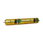 Tremco Vulkem 116 Black Polyurethane Sealant - 20.3 Oz. Sausage 426802385