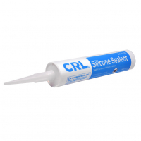 CRL 33S Clear Silicone Sealant - 10.3 Oz. Cartridge 33SC