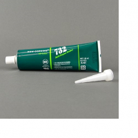 Dow 732 Clear Multi-Purpose Silicone Adhesive Sealant 3 Fluid Ounce Tube 732C-3OZ