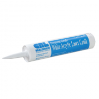 CRL 15W White Acrylic Latex Caulk - 10.1 Oz. Cartridge CRL15W