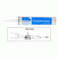 CRL Windshield Black Sealant - 11 Oz. Cartridge CRL7711