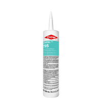 Dow 795 Black Silicone Sealant - 10.3 Oz. Cartridge 795BL