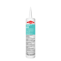 Dow 995 White Silicone Sealant - 10.3 Oz. Cartridge 995W