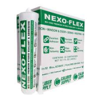 Nexo-Flex MS-1000 Black Hybrid Sealant / Adhesive - 10.1 Oz. Cartridge MS1000BL