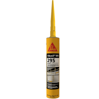 Sikasil WS-295 Aluminum Neutral Cure Weather Sealing Silicone Sealant - 10 Fluid Ounce Cartridge 412323