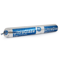 GE SSG4000 Black UltraGlaze Structural Glazing Silicone Adhesive Sealant - 20 Fluid Ounce Sausage SSG4000BLS