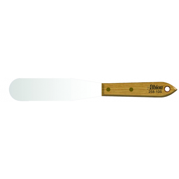 Albion Classic Spatula 6" Long Straight Blade, 1-1/2" Width 258-10S