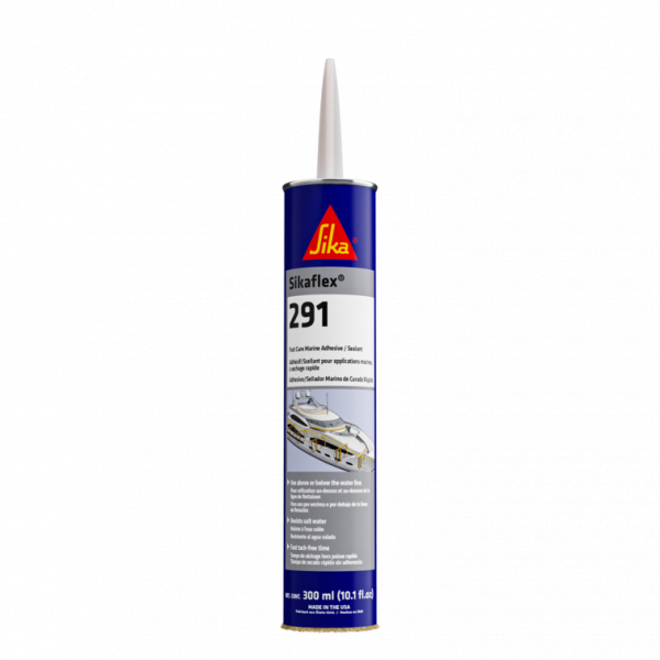 Sika Sikaflex 291 White Polyurethane Adhesive Sealant - 10.1 Oz. Cartridge 90919