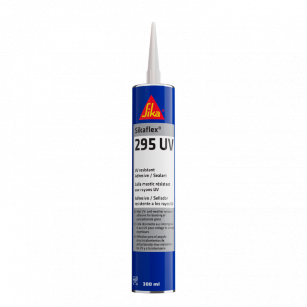 Sika Sikaflex 295 UV Black Polyurethane Adhesive Sealant - 10.1 Oz. Cartridge 778