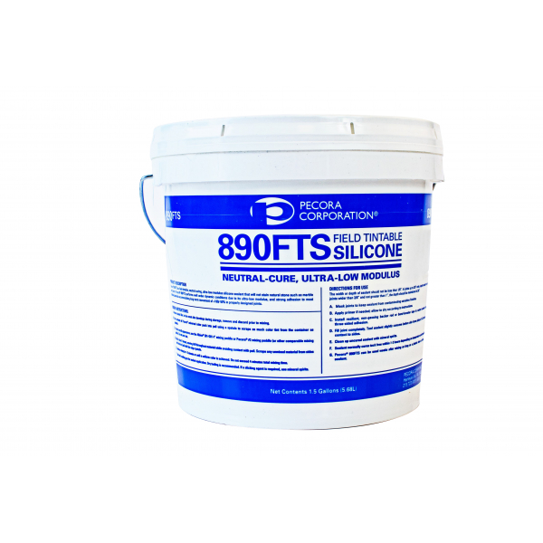 Pecora 890FTS Tint-Base Silicone Sealant - 1.5 Gal. Pail 890FTS