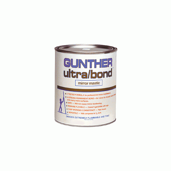 CRL Gunther Ultra/Bond Mirror Mastic - 1 Gallon Can GN101B