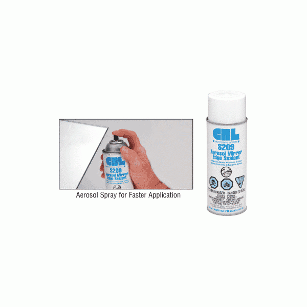 CRL Aerosol Mirror Edge Sealant - 10.5 Oz. Can S209