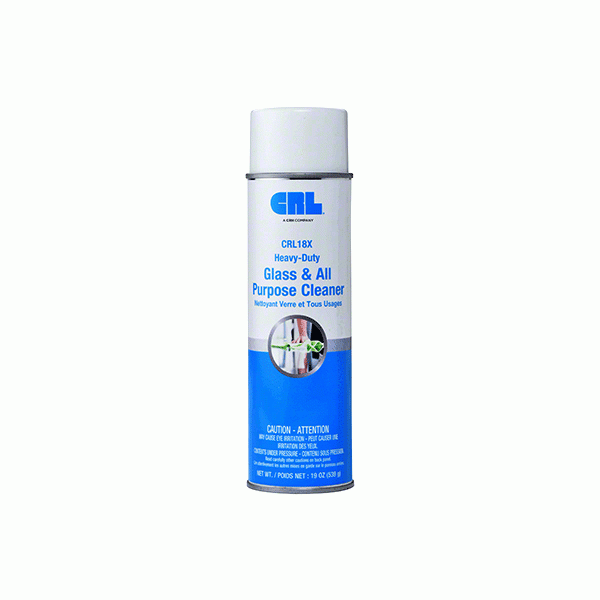 CRL Glass & All Purpose Cleaner 19 Oz. Aerosol Can - Case of 12 CRL18X