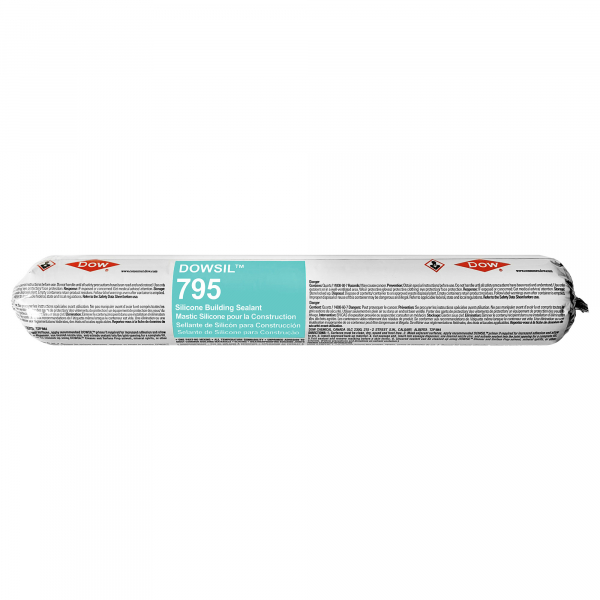 Dow 795 Gray Silicone Building Sealant Sausage 795GRYS