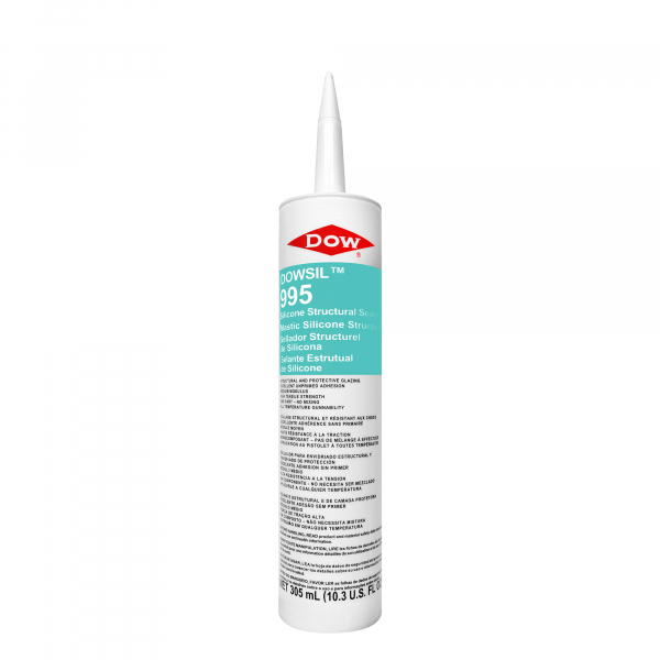 Dow 995 Black Silicone Sealant - 10.3 Oz. Cartridge 995BL