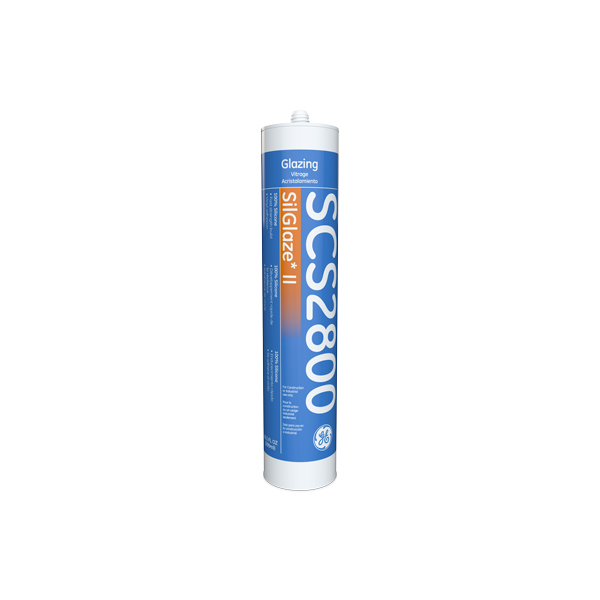 GE SilGlaze II SCS2800 Translucent - 10.1 Oz. Cartridge SCS2801