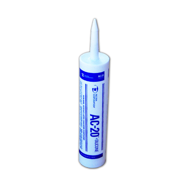 Pecora AC-20 Tru-White Acrylic Latex + Silicone Sealant - 10.1 Oz. Cartridge AC20W