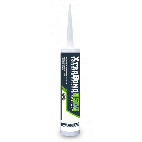 Premier XtraBond 9500 Black Polymer Adhesive Sealant - 10.1 Oz. Cartridge XB9500BL