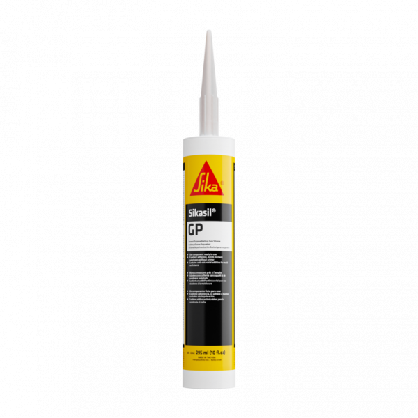 Sika Sikasil GP White Silicone Sealant - 10 Oz. Cartridge 432064 Sika Sikasil GP White Silicone Sealant - 10 Oz. Cartridge 432064