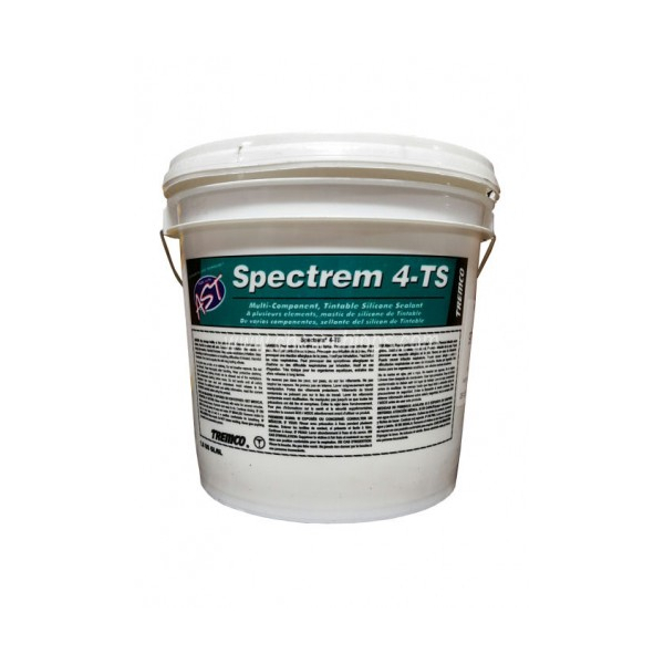 Tremco Spectrem 4-TS Multi-Component Neutral-Cure Non-Staining Silicone Sealant - 1.5 Gallon Pail 976500802