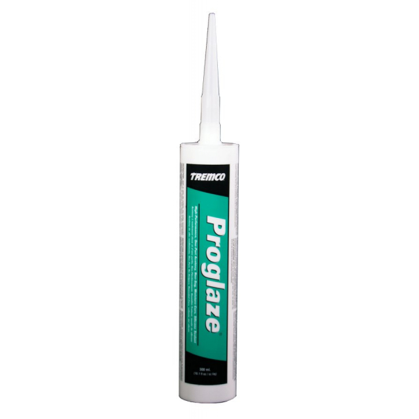 Tremco Proglaze Clear Acetoxy Silicone Glazing Sealant Cartridge 942800323
