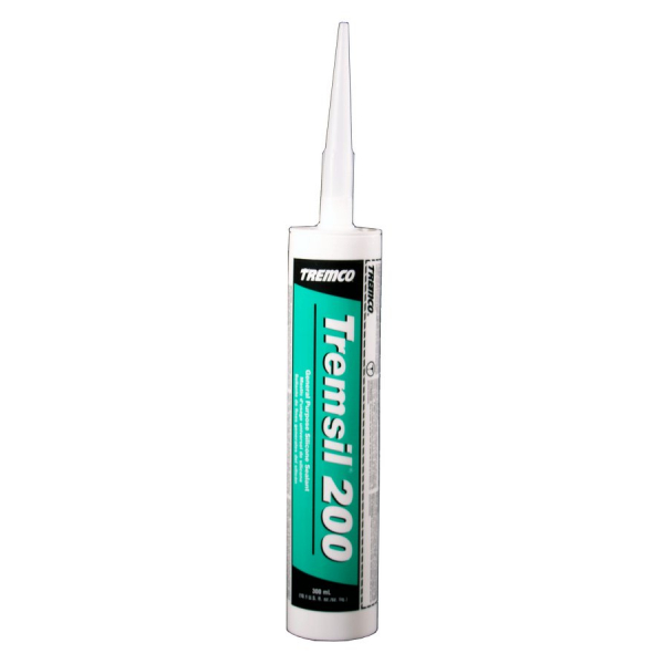 Tremco Tremsil 200 Clear With Fungicide Silicone Sealant - 10.1 Oz. Cartridge 97180065323