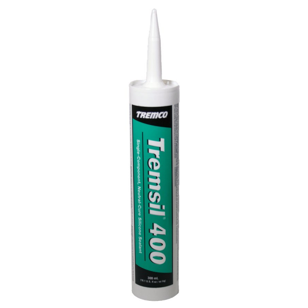 Tremco Tremsil 400 Black Silicone Sealant - 10.1 Oz. Cartridge 970802323