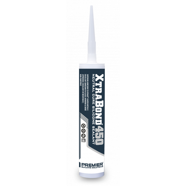 Premier XtraBond 450 Clear Neutral Cure Silicone Sealant XB450C