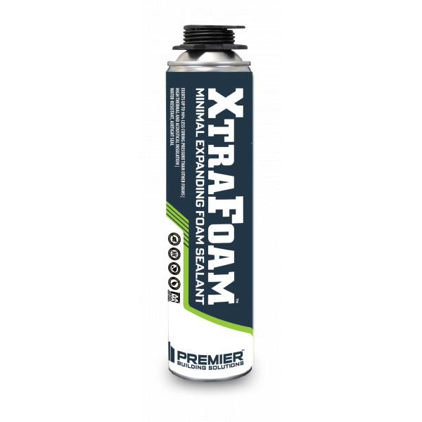 Premier XtraFoam Minimal Expanding Foam Sealant - Case of 12 - 20 Fluid Ounce Cans 34001FM