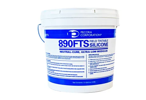 Pecora 890FTS Tint-Base Silicone Sealant - 1.5 Gal. Pail 890FTS