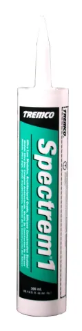 Tremco Spectrem 1 Black Silicone Sealant - 10.1 Oz. Cartridge 946802323